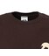 ロングスリーブディア Tシャツ 19822331ダークチョコレート