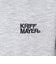 クリフメイヤー（KRIFF MAYER）ジュニア 裏毛プリントクルー DOG J2515302:15:GRAY