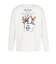 チャムス（CHUMS）ホットチョコレートポケットブラッシュド 長袖Tシャツ CH01-2659-W001