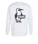 チャムス（CHUMS）ブービー ロゴ ロングスリーブTシャツ CH01-2727-W001