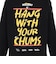 チャムス（CHUMS）HWYCホットドッグロングスリーブTシャツ CH11-2731-K001