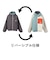 クリフメイヤー（KRIFF MAYER）ひっくりライトジャケット W2536308:17:CHARCOAL