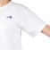 ザ・ノース・フェイス（THE NORTH FACE）Tシャツ 半袖 BANDANA SQ LG スクエアロゴ NTW32446 白 ホワイト