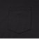 ホールアース（Whole Earth）ポケット付き 半袖Tシャツ WE2VDZ77 BLK