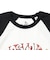 ゴースローキャラバン（GOSLOWCARAVAN）USAコットン gscWORLD 8分袖 ベースボール Tシャツ 361906 BLK
