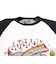 ゴースローキャラバン（GOSLOWCARAVAN）USAコットン gscWORLD 8分袖 ベースボール Tシャツ 361906 BLK