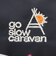 ゴースローキャラバン（GOSLOWCARAVAN）ポリエステルタフタ巾着ポーチ 358101 総柄1