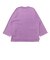 ゴースローキャラバン（GOSLOWCARAVAN）三本引き揃え ヘビー天竺 ケミカル ワイド9分丈 半袖Tシャツ 362608 PPL