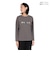 クリフメイヤー（KRIFF MAYER）長袖Tシャツ ロンT プリントロングスリーブTシャツ クマ W2547849X:17:CHARCOAL