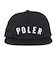 ポーラー（POLER）帽子 STATE ナイロン キャップ 261MCV0074-BLK