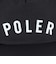 ポーラー（POLER）帽子 STATE ナイロン キャップ 261MCV0074-BLK