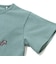 ゴースローキャラバン（GOSLOWCARAVAN）ジュニア USA COTTON バンジョー猫 半袖Tシャツ 361923 GRN