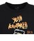 ゴースローキャラバン（GOSLOWCARAVAN）RAY綿 猫と麦酒 半袖Tシャツ 猫生乾杯 362616 BLK