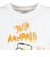 ゴースローキャラバン（GOSLOWCARAVAN）RAY綿 猫と麦酒 半袖Tシャツ 猫生乾杯 362616 WHT