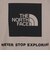 ザ・ノース・フェイス（THE NORTH FACE）ロングスリーブバックスクエアロゴTシャツ NT32442 MR