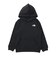 ザ・ノース・フェイス（THE NORTH FACE）キッズ スウェットバックスクエアロゴフーディ NTJ62633 K