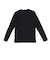 長袖アンダー シャツ ExFineMerinoWool RE26FDSH5620017 BLK