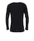 長袖アンダー シャツ ExFineMerinoWool RE26FDSH5610015 BLK