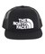 ザ・ノース・フェイス（THE NORTH FACE）帽子 メッセージメッシュキャップ NN02333 K ブラック サイズ調節 通気性 ユニセックス UV