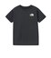 ザ・ノース・フェイス（THE NORTH FACE）ジュニア ヒストリカルロゴ 半袖Tシャツ NTJ32648 K