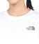 ザ・ノース・フェイス（THE NORTH FACE）ジュニア ショートスリーブ バックスクエアロゴ 半袖Tシャツ NTJ32538 W