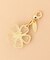 クリアフラワー　ファスナーチャーム