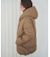 撥水フードミドルダウンコート【防風／抗菌防臭／洗濯機OK】《S～LL》
