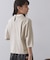 襟付きドルマントップス【洗濯機OK】