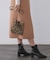 【11色展開】フェイクファースクエアミニポシェット