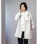フォルムスリーブミドルコート【洗濯機OK】