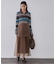 チュールドッキングデザインスカート【洗濯機OK】