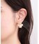 メタルニュアンスデザインピアス