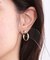 シンプルデザイン フープピアス