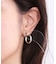 シンプルデザイン フープピアス
