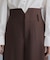 【es】ハイウエストタックワイドパンツ/セットアップ対応可【洗濯機OK】