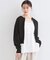 《ツインセット》ワイドニット×裾フレアタンクトップ【洗濯機OK】