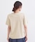 オーガニックコットン混ベーシックTシャツ【洗濯機OK】《SS～LL》