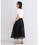 【UV／接触冷感】フリルショルダーカットソー《洗濯機OK》
