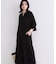 キーネックロングワンピース【洗える】