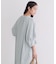 キーネックロングワンピース【洗える】
