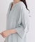 キーネックロングワンピース【洗える】