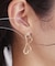ハートコネクトデザインピアス