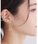 ハートコネクトデザインピアス