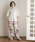 アシンメトリーペプラムブラウス【洗濯機OK】