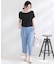 オフショルダーニット【洗濯機OK／抗ピル】