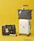 ◆【miffy】総柄プリント折りたたみキャリーオンBIGトートバッグ