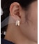 メタル×アクリルリバーシブルピアス