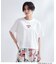 【モンチッチ】フロントプリント＆ロゴ刺繍ショートTシャツ《洗濯機OK》