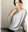 『THE』名品リラクシーVネックニット【洗濯機OK】