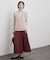 フェザーヤーンニットベスト【洗濯機OK】